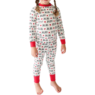 Lola & Taylor XOXO Kids Pajama Set