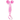 A pink facial massager with rolling balls and a ring at the end, branded with 'The Skinny Confidential'