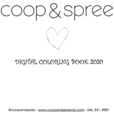 coop & spree Free Digital Coloring Book