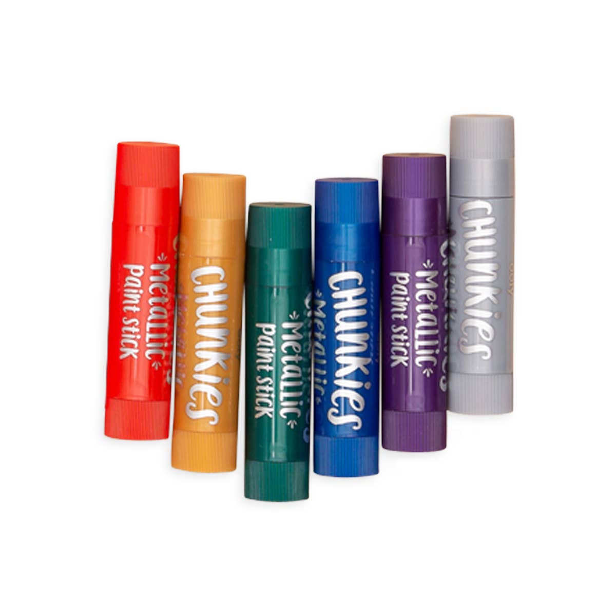 ooly Chunkies Paint Metallic Sticks - Set of 6