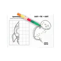 ooly Mini Traveler & Activity Kit: Dinosaurs in Space