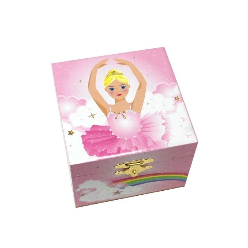 Pink Poppy Little Ballet Dancer Small Music Box