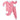 A pair of pink kids' pajamas with a lip print, consisting of a top with short sleeves and a bottom with elastic waistband.