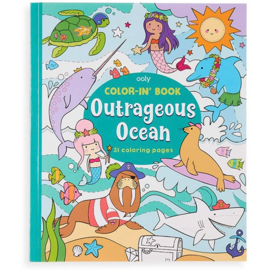ooly Outrageous Ocean Coloring Book