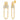 Glamrocks Jewelry Century Safety Pin Earring