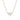 EF Collection Full Cut Diamond Heart Choker Necklace