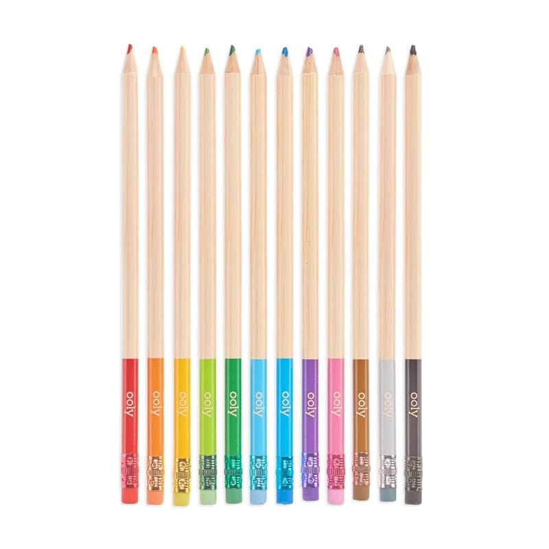 ooly Unmistakeables Erasable Colored Pencils