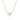 EF Collection Full Cut Diamond Heart Choker Necklace