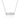 EF Collection Diamond Custom Mini Nameplate Necklace