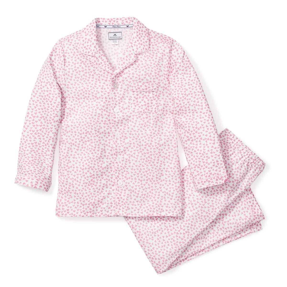 Load image into Gallery viewer, Petite Plume Sweethearts Toddler Pajama Set
