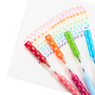 ooly Stampables Scented Double-Ended Stamp Markers (Set of 18)