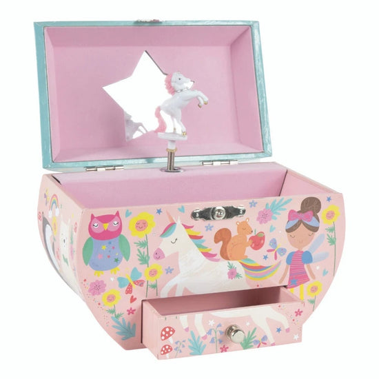 Floss & Rock Rainbow Fairy Oval Jewelry Box