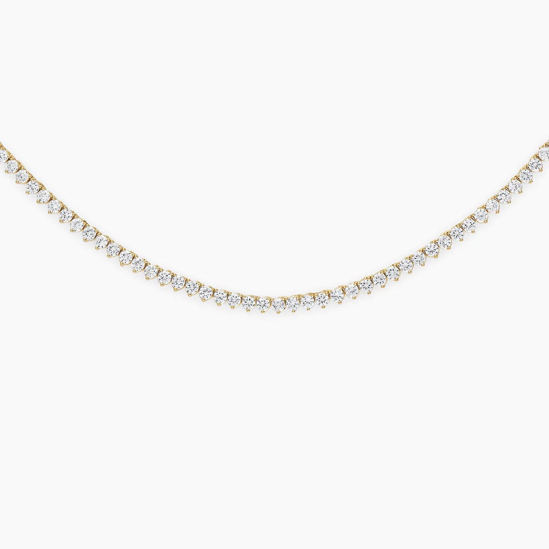 Alexa Leigh Crystal Tennis Necklace (16”)