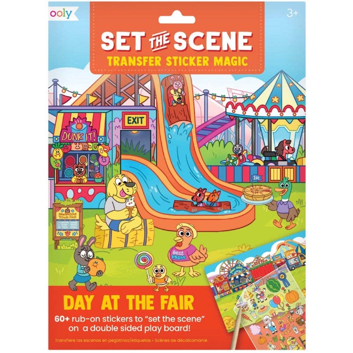 ooly Set The Scene Transfers Stickers Magic: Day at The Fair