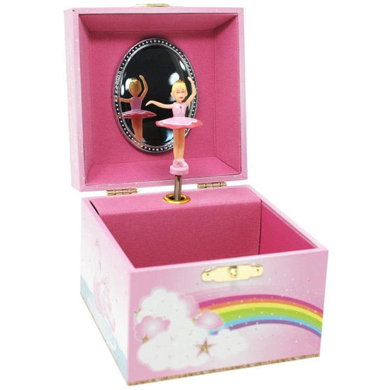 Pink Poppy Little Ballet Dancer Small Music Box