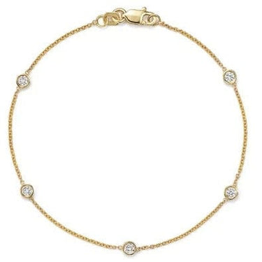 LE Fine Jewelry Dripping in Diamonds YG Bracelet