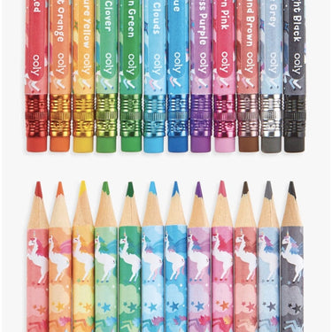 ooly Unicorn Erasable Colored Pencils