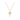 EF Collection Diamond Yellow Gold Wild Palm Tree Necklace