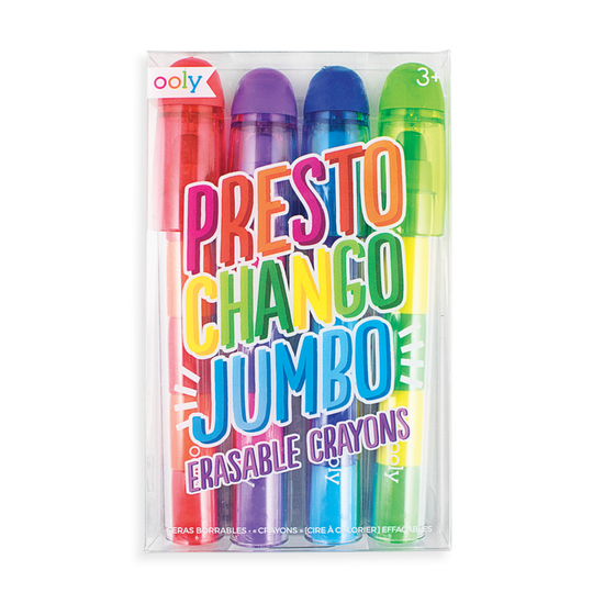 ooly Presto Chango Jumbo Erasable Crayons