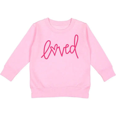 Sweet Wink Pink Loved Sweatshirt