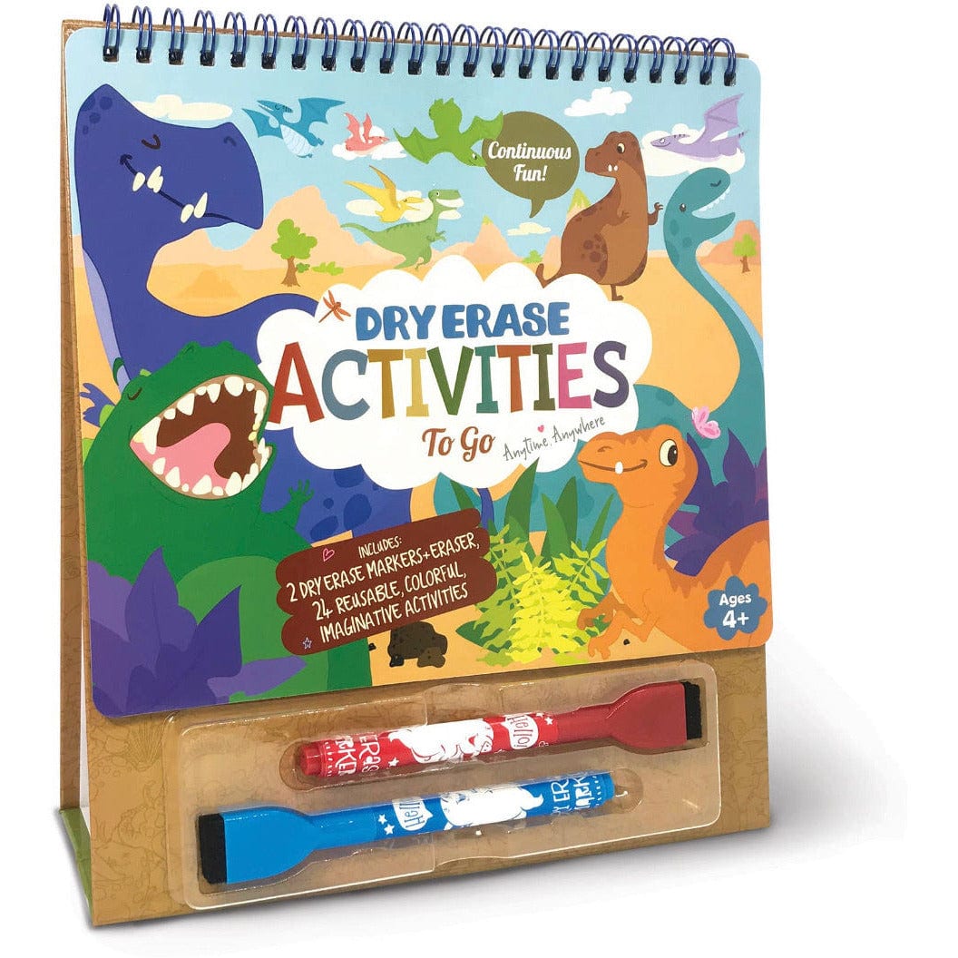 Load image into Gallery viewer, The Piggy Story Dry Erase Dinosaur Activity Set
