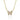 EF Collection Large Diamond Butterfly Yellow Gold Necklace