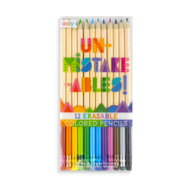 ooly Unmistakeables Erasable Colored Pencils