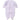 kissy kissy Lilac & Pink Heart Ruffle Footie