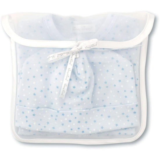 Load image into Gallery viewer, kissy kissy Light Blue Stars Gift Set
