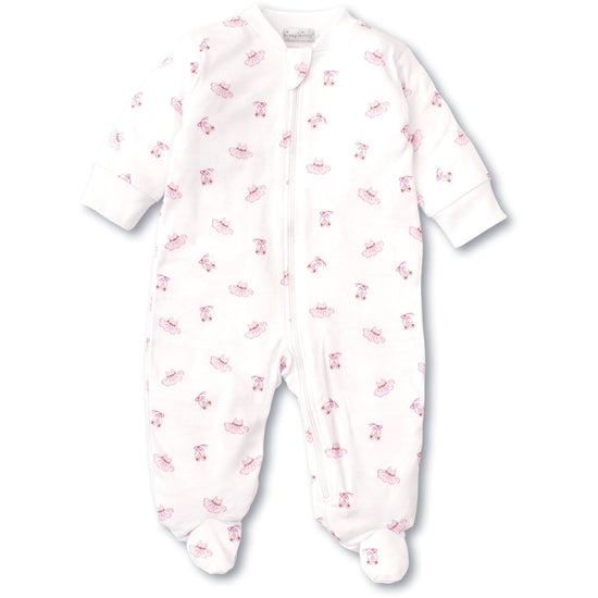 kissy kissy Ballet Slippers Zip Footie